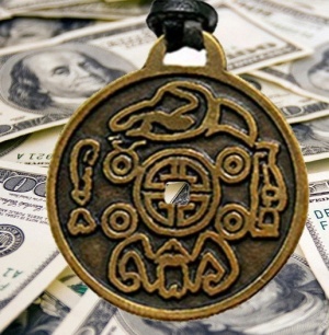 amuleto de boa sorte e riqueza